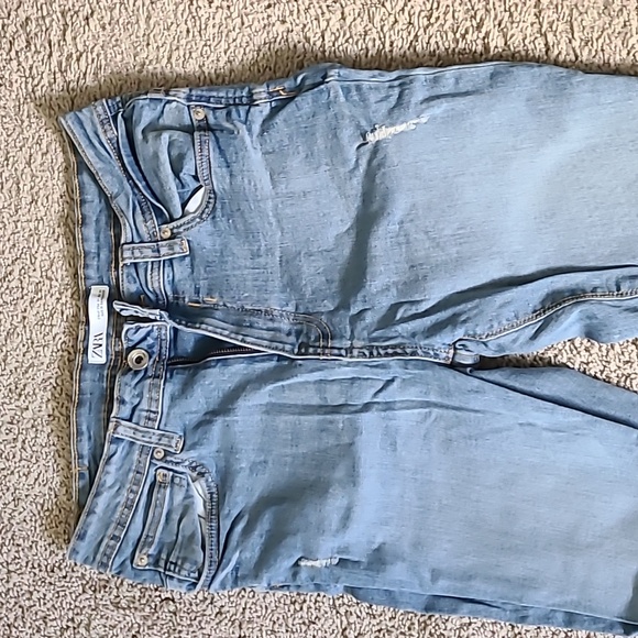 Zara Distressed Jeans 31 - Picture 3 of 8